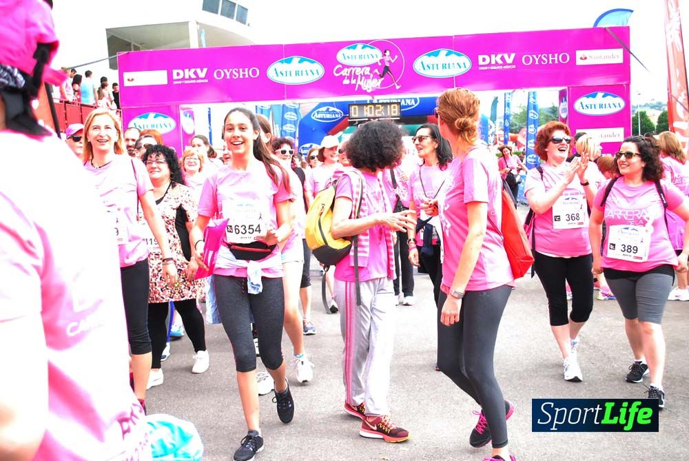Carrera de la Mujer Gijón meta 6 (de 1h 01 a 1h 10)