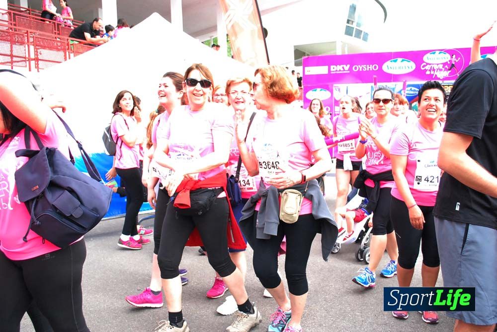 Carrera de la Mujer Gijón meta 6 (de 1h 01 a 1h 10)