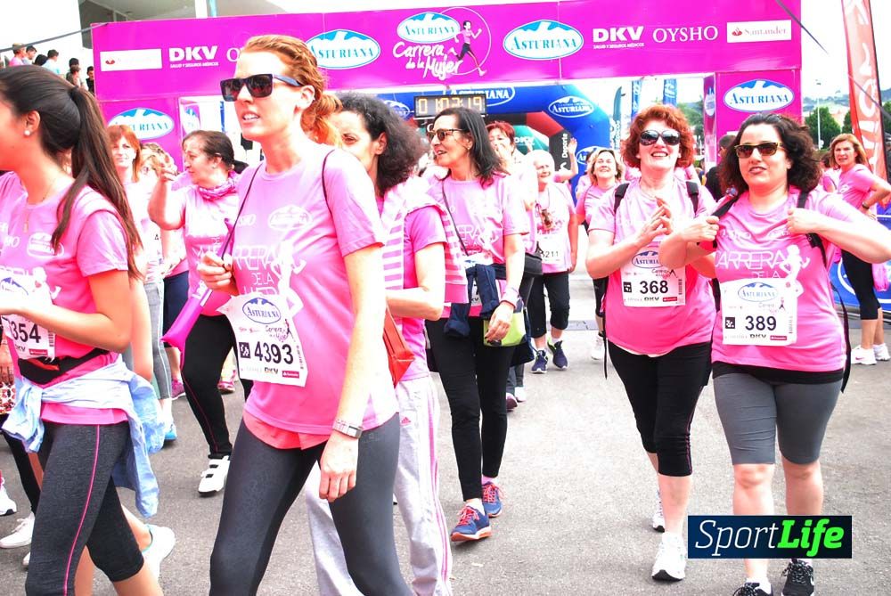 Carrera de la Mujer Gijón meta 6 (de 1h 01 a 1h 10)