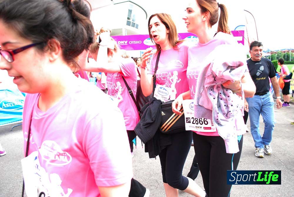 Carrera de la Mujer Gijón meta 6 (de 1h 01 a 1h 10)