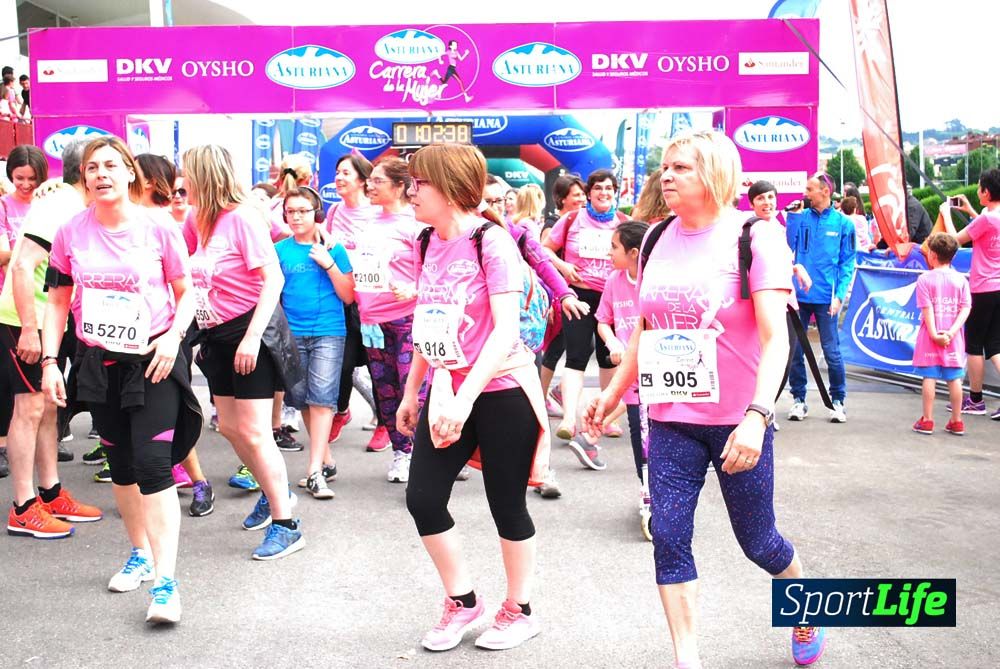 Carrera de la Mujer Gijón meta 6 (de 1h 01 a 1h 10)
