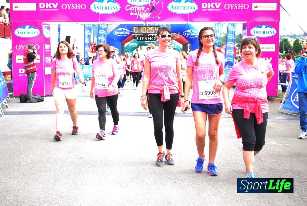 Carrera de la Mujer Gijón meta 6 (de 1h 01 a 1h 10)