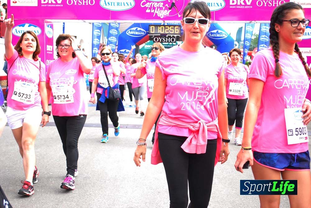 Carrera de la Mujer Gijón meta 6 (de 1h 01 a 1h 10)