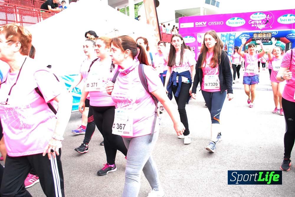 Carrera de la Mujer Gijón meta 6 (de 1h 01 a 1h 10)