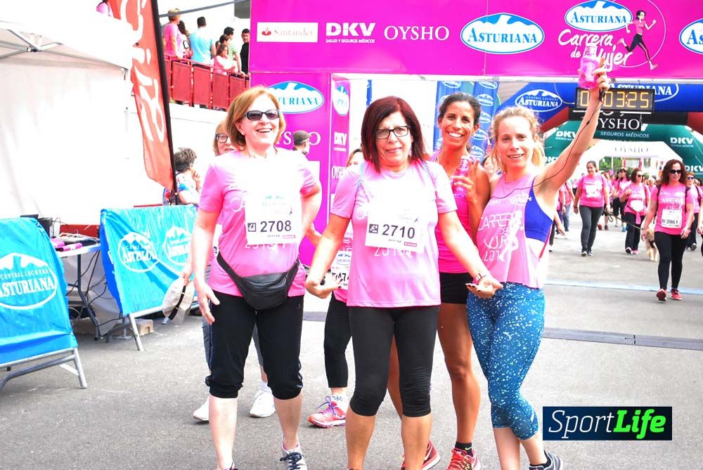 Carrera de la Mujer Gijón meta 6 (de 1h 01 a 1h 10)