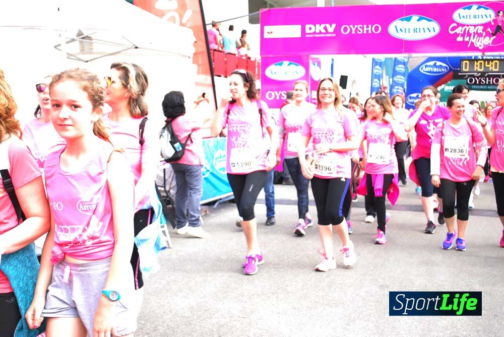 Carrera de la Mujer Gijón meta 6 (de 1h 01 a 1h 10)