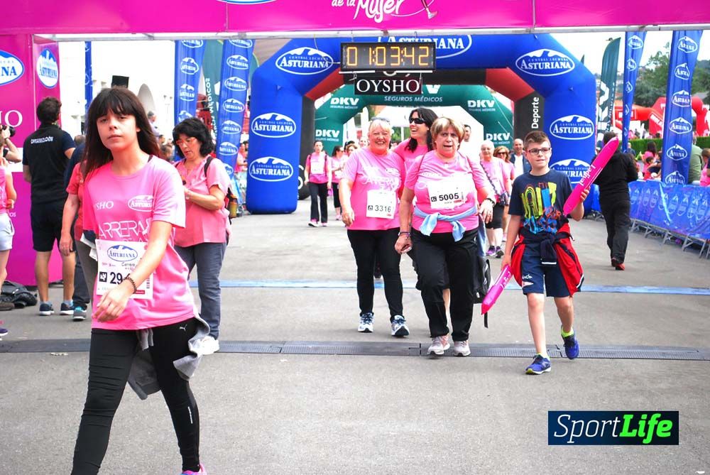 Carrera de la Mujer Gijón meta 6 (de 1h 01 a 1h 10)