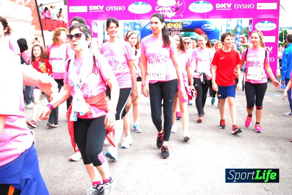 Carrera de la Mujer Gijón meta 6 (de 1h 01 a 1h 10)