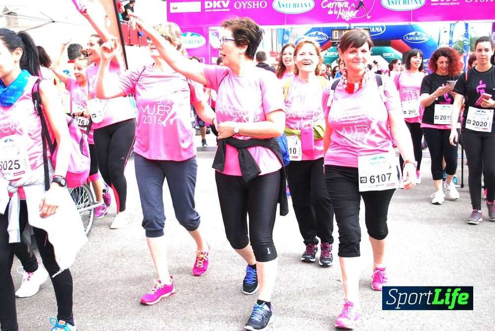 Carrera de la Mujer Gijón meta 6 (de 1h 01 a 1h 10)