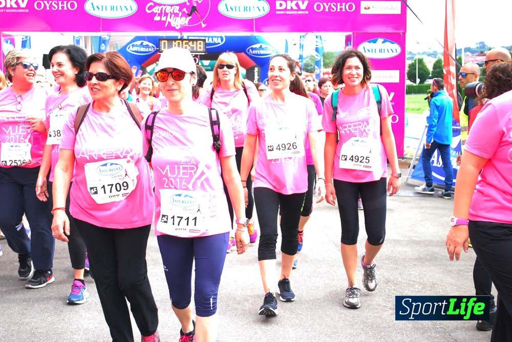 Carrera de la Mujer Gijón meta 6 (de 1h 01 a 1h 10)