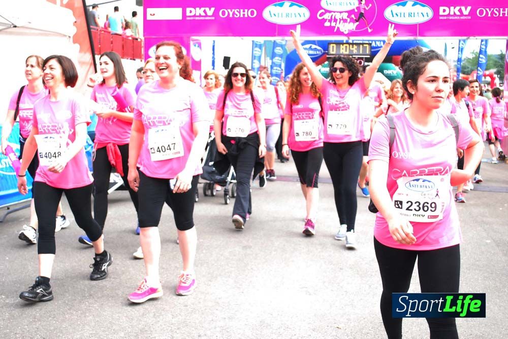 Carrera de la Mujer Gijón meta 6 (de 1h 01 a 1h 10)