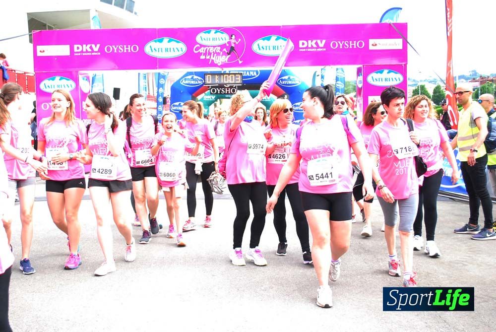 Carrera de la Mujer Gijón meta 6 (de 1h 01 a 1h 10)