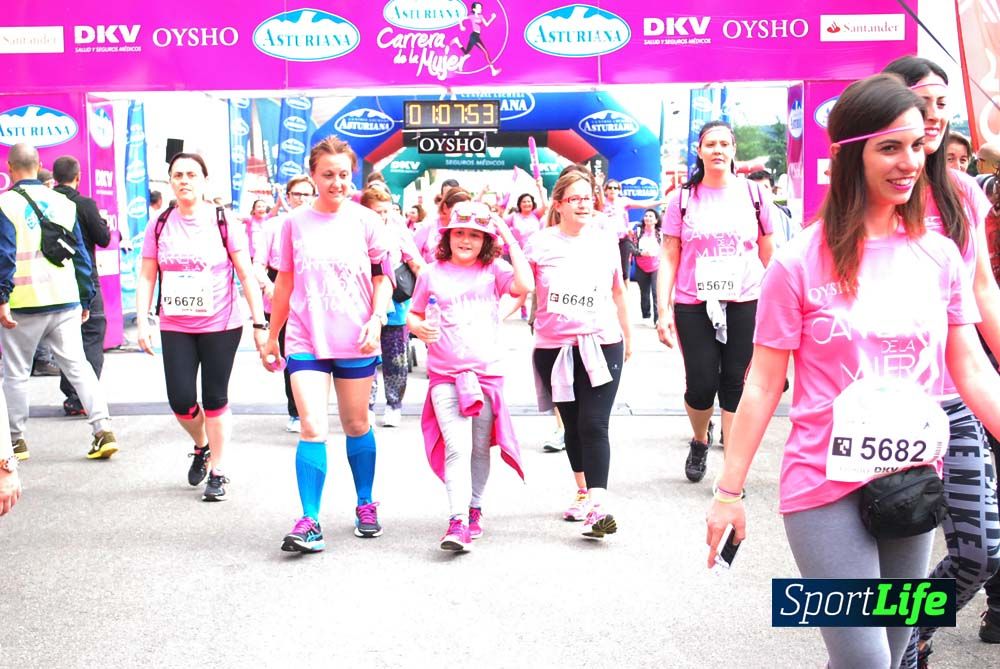 Carrera de la Mujer Gijón meta 6 (de 1h 01 a 1h 10)