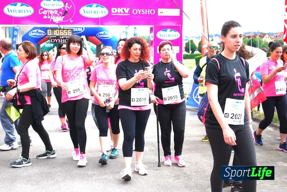 Carrera de la Mujer Gijón meta 6 (de 1h 01 a 1h 10)