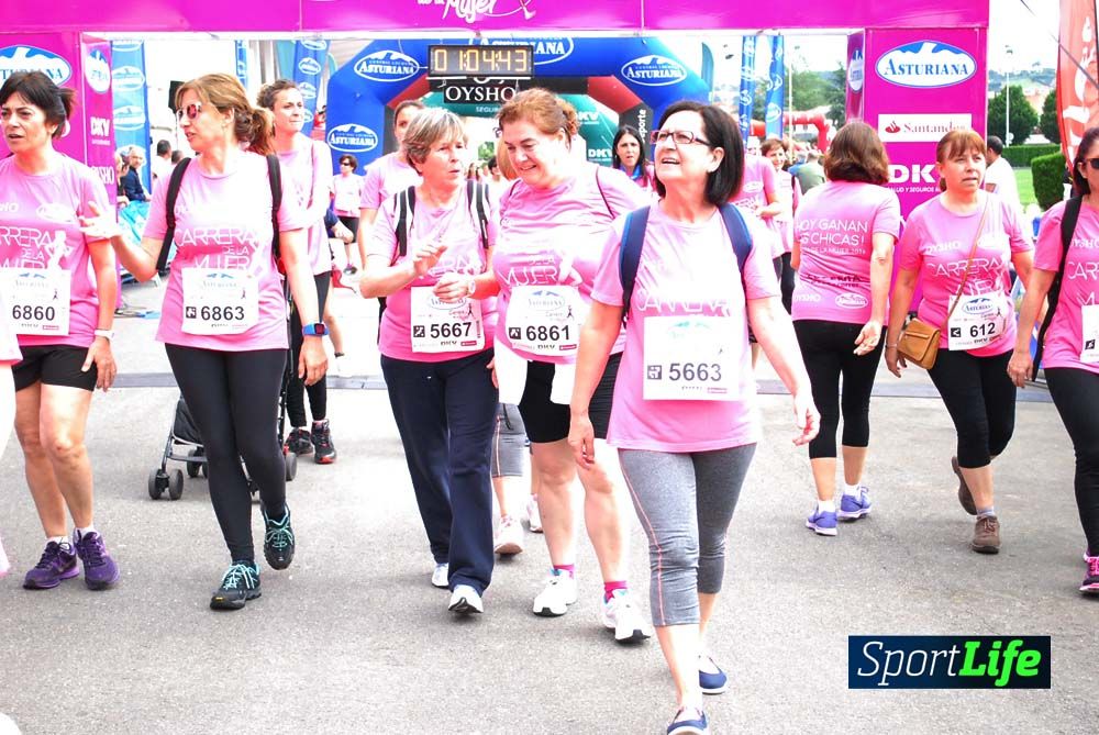 Carrera de la Mujer Gijón meta 6 (de 1h 01 a 1h 10)
