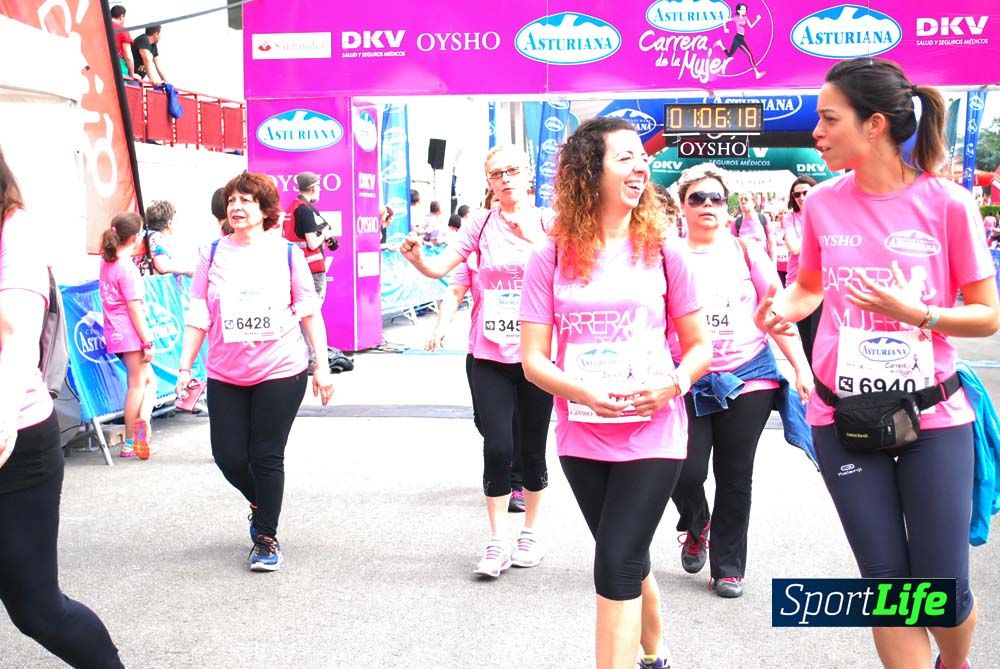 Carrera de la Mujer Gijón meta 6 (de 1h 01 a 1h 10)