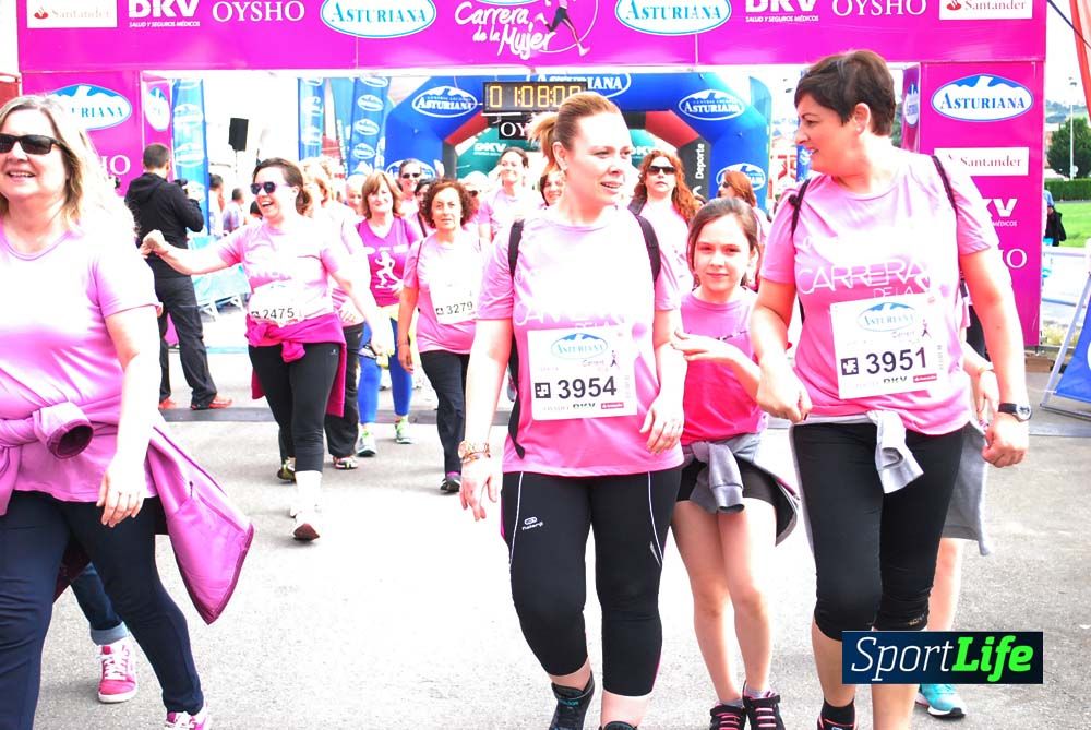 Carrera de la Mujer Gijón meta 6 (de 1h 01 a 1h 10)