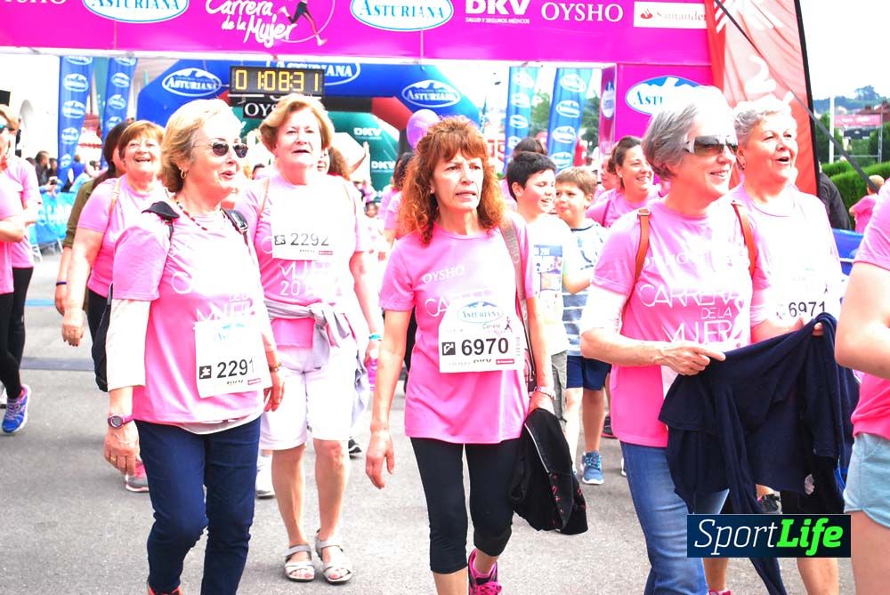 Carrera de la Mujer Gijón meta 6 (de 1h 01 a 1h 10)