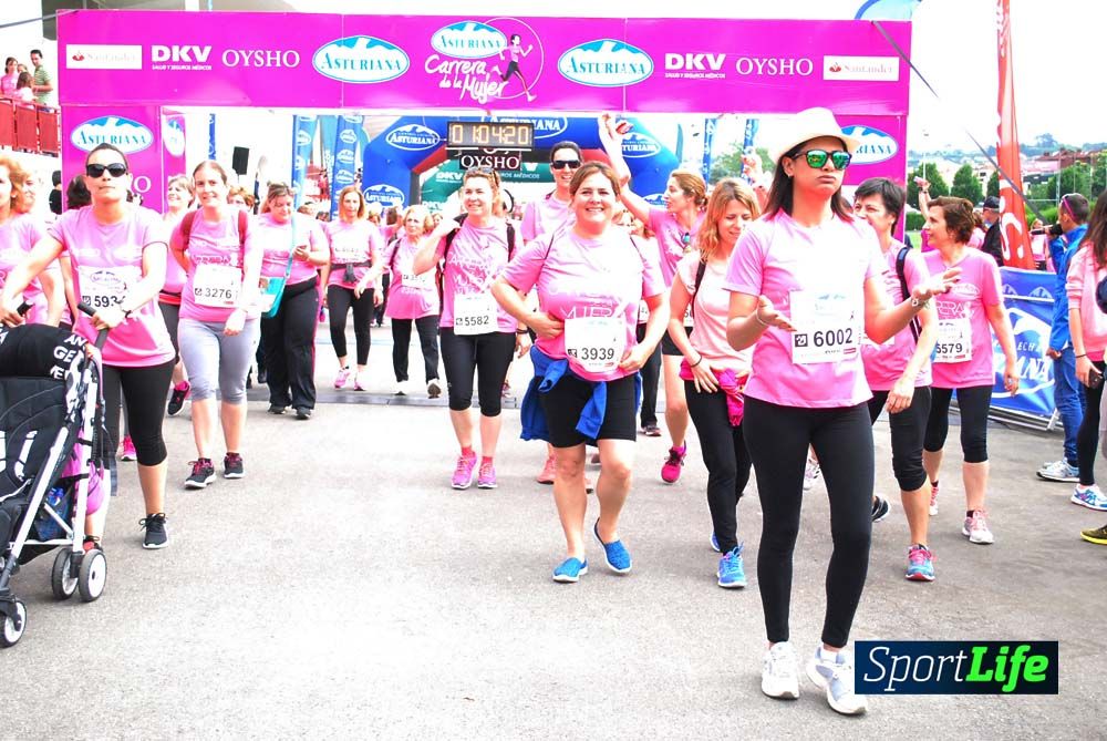 Carrera de la Mujer Gijón meta 6 (de 1h 01 a 1h 10)