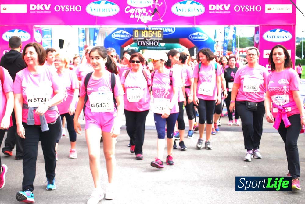 Carrera de la Mujer Gijón meta 6 (de 1h 01 a 1h 10)
