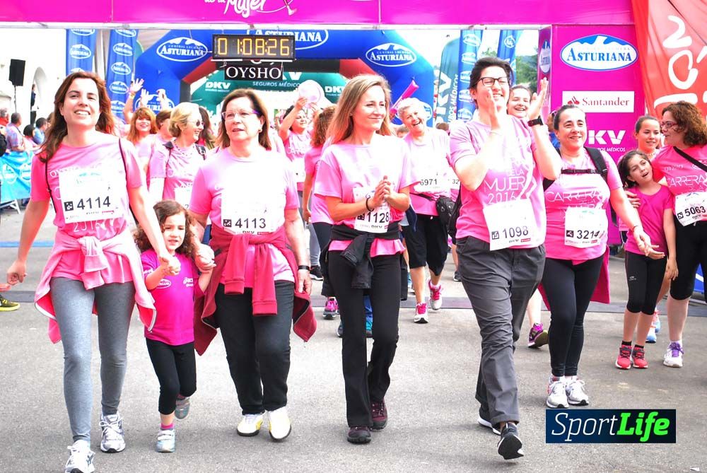 Carrera de la Mujer Gijón meta 6 (de 1h 01 a 1h 10)
