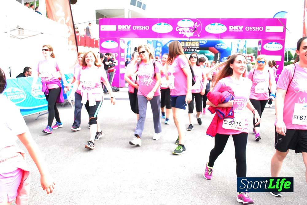 Carrera de la Mujer Gijón meta 6 (de 1h 01 a 1h 10)