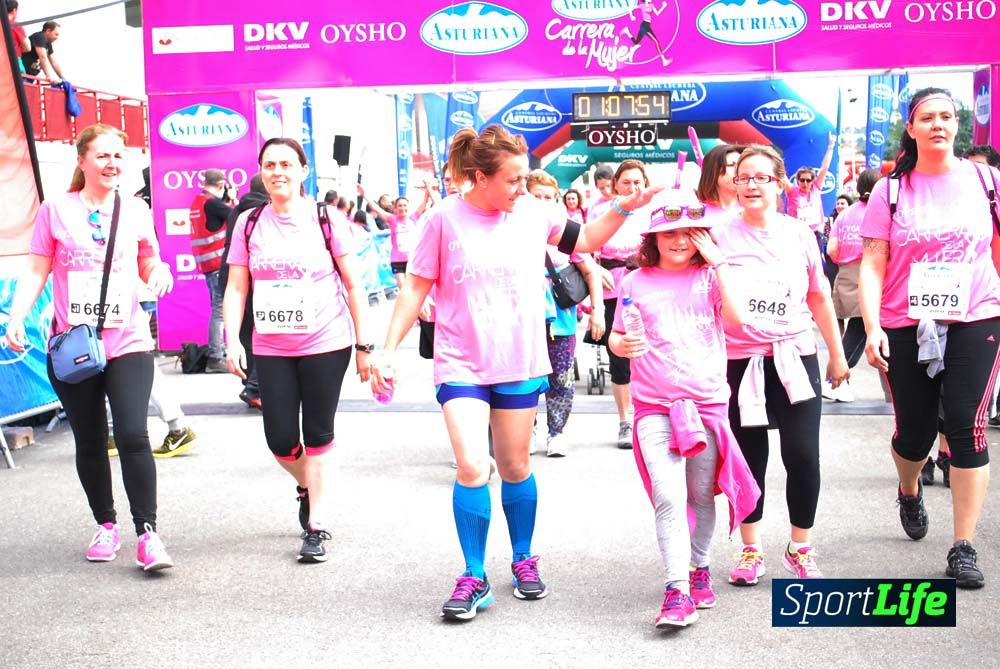 Carrera de la Mujer Gijón meta 6 (de 1h 01 a 1h 10)