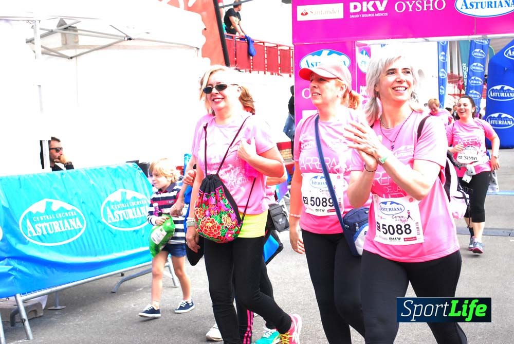 Carrera de la Mujer Gijón meta 6 (de 1h 01 a 1h 10)