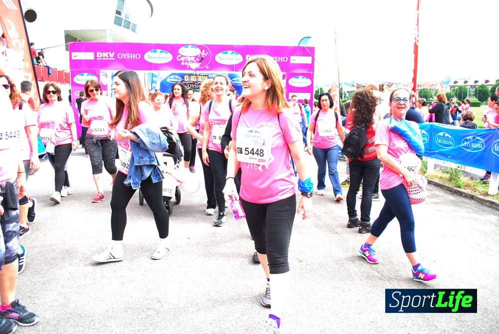 Carrera de la Mujer Gijón meta 6 (de 1h 01 a 1h 10)