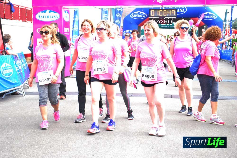 Carrera de la Mujer Gijón meta 6 (de 1h 01 a 1h 10)