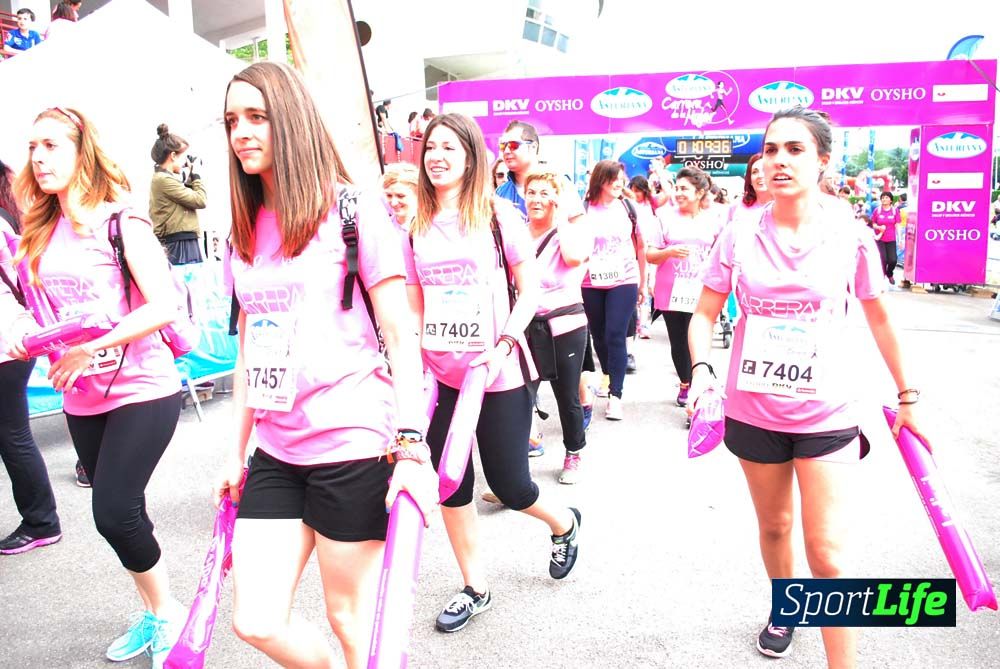 Carrera de la Mujer Gijón meta 6 (de 1h 01 a 1h 10)