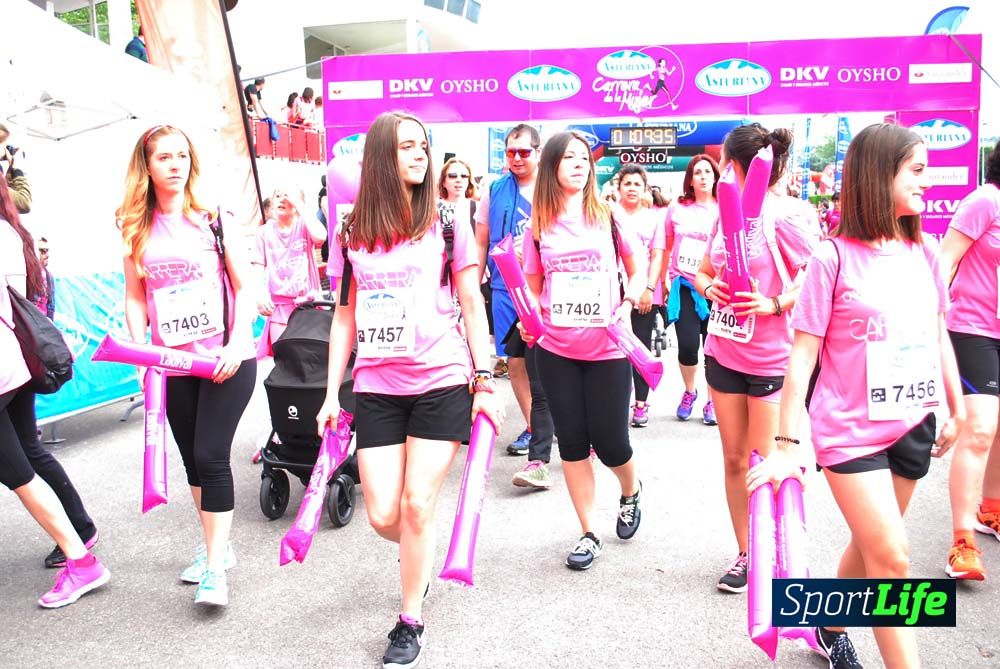 Carrera de la Mujer Gijón meta 6 (de 1h 01 a 1h 10)