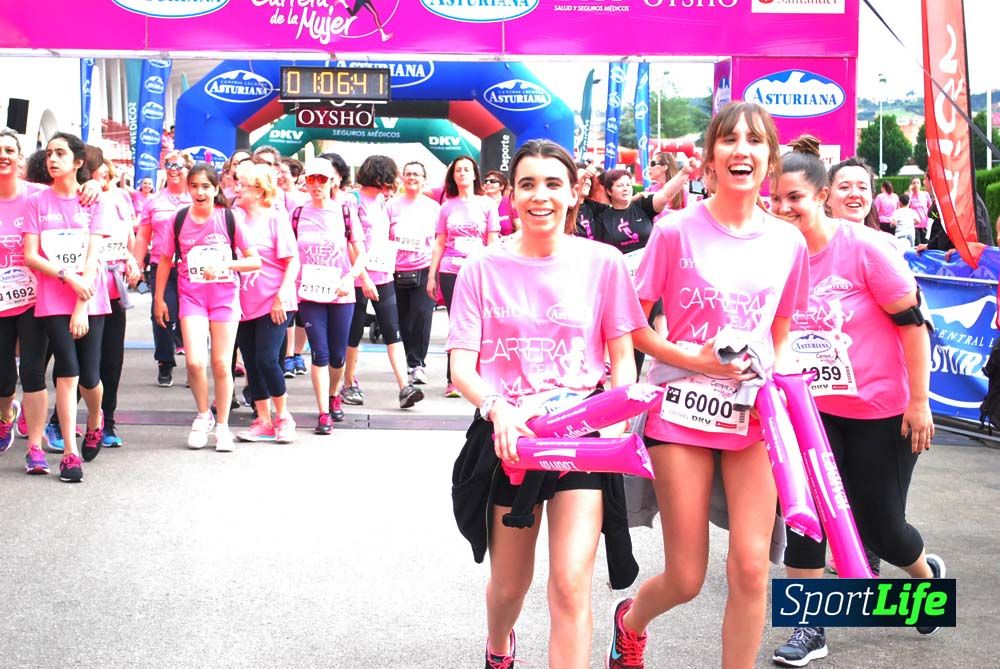 Carrera de la Mujer Gijón meta 6 (de 1h 01 a 1h 10)