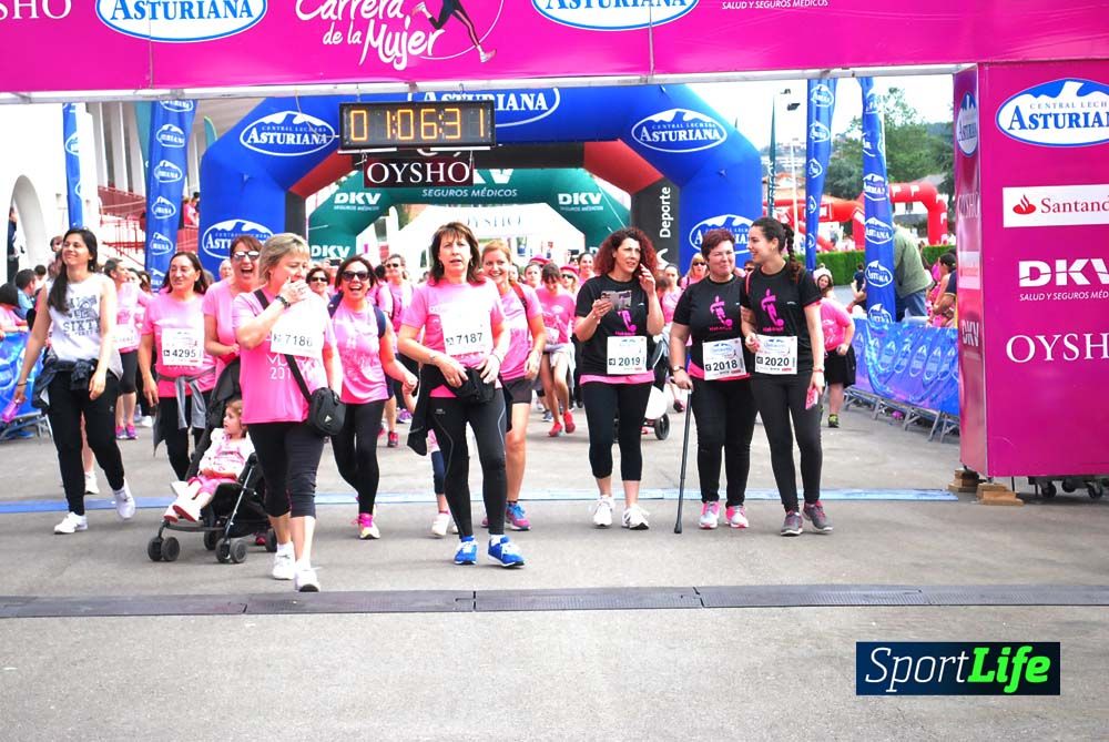 Carrera de la Mujer Gijón meta 6 (de 1h 01 a 1h 10)