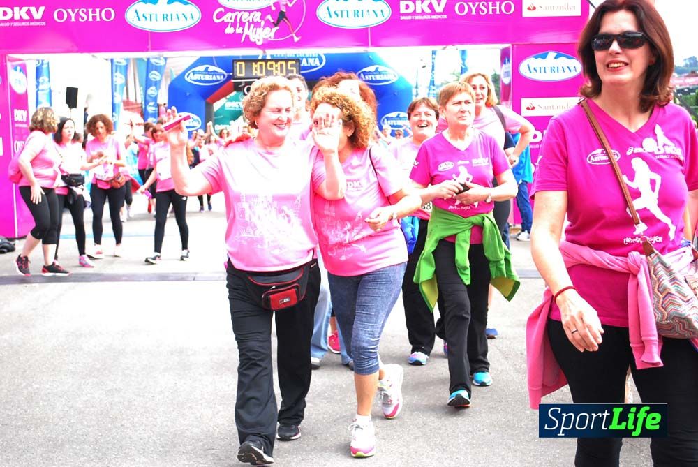 Carrera de la Mujer Gijón meta 6 (de 1h 01 a 1h 10)