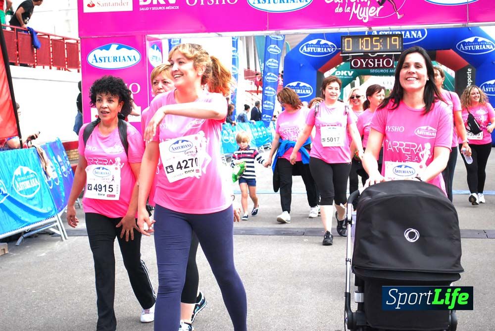 Carrera de la Mujer Gijón meta 6 (de 1h 01 a 1h 10)
