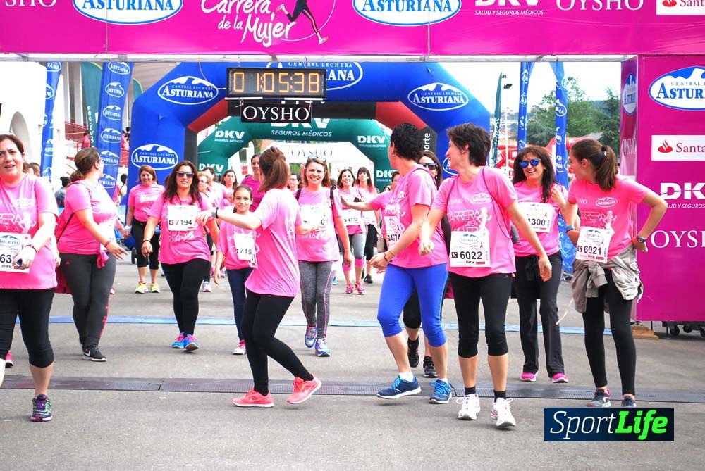 Carrera de la Mujer Gijón meta 6 (de 1h 01 a 1h 10)
