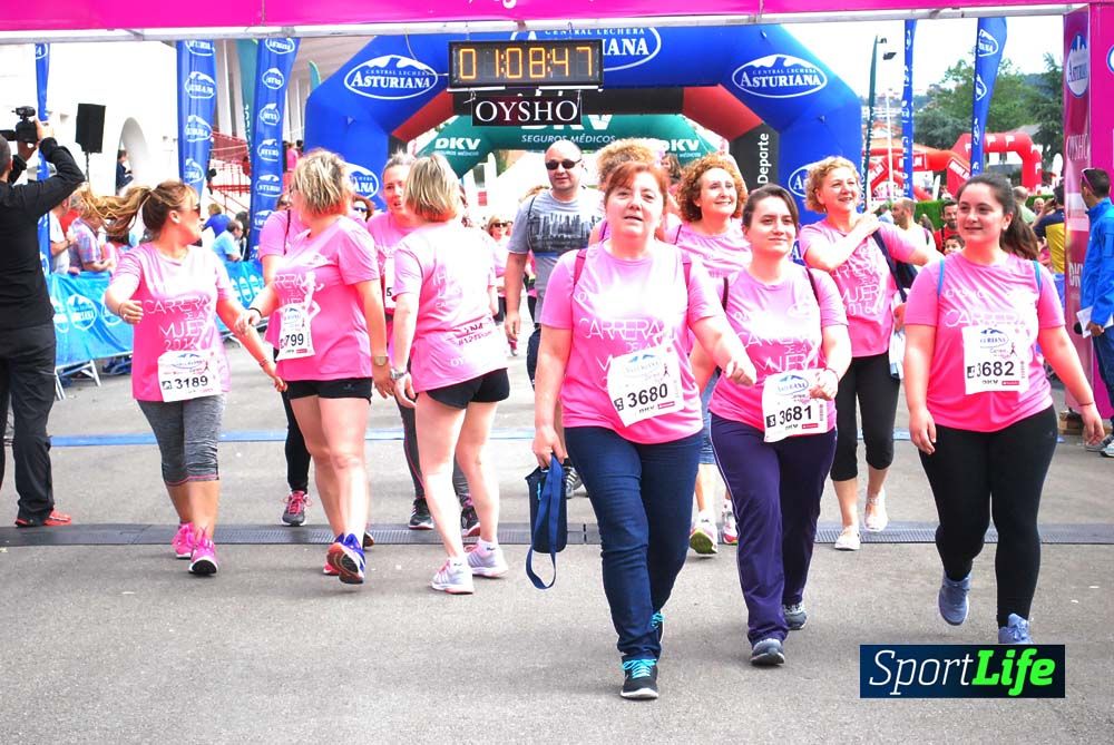 Carrera de la Mujer Gijón meta 6 (de 1h 01 a 1h 10)