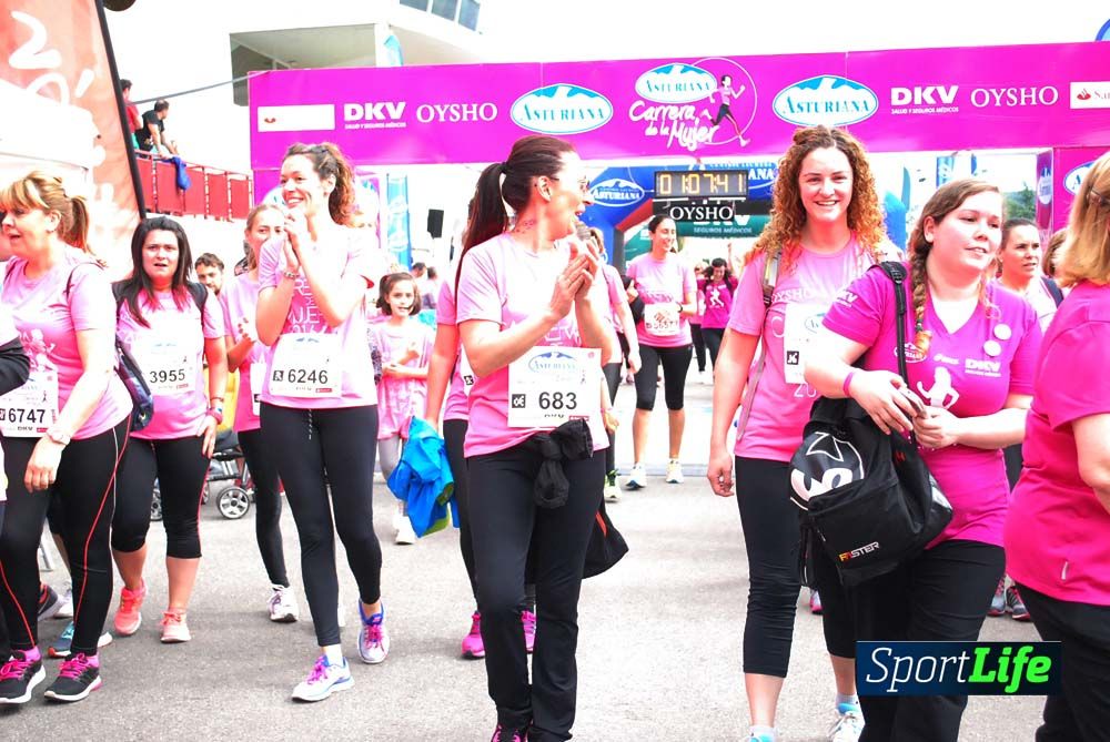 Carrera de la Mujer Gijón meta 6 (de 1h 01 a 1h 10)