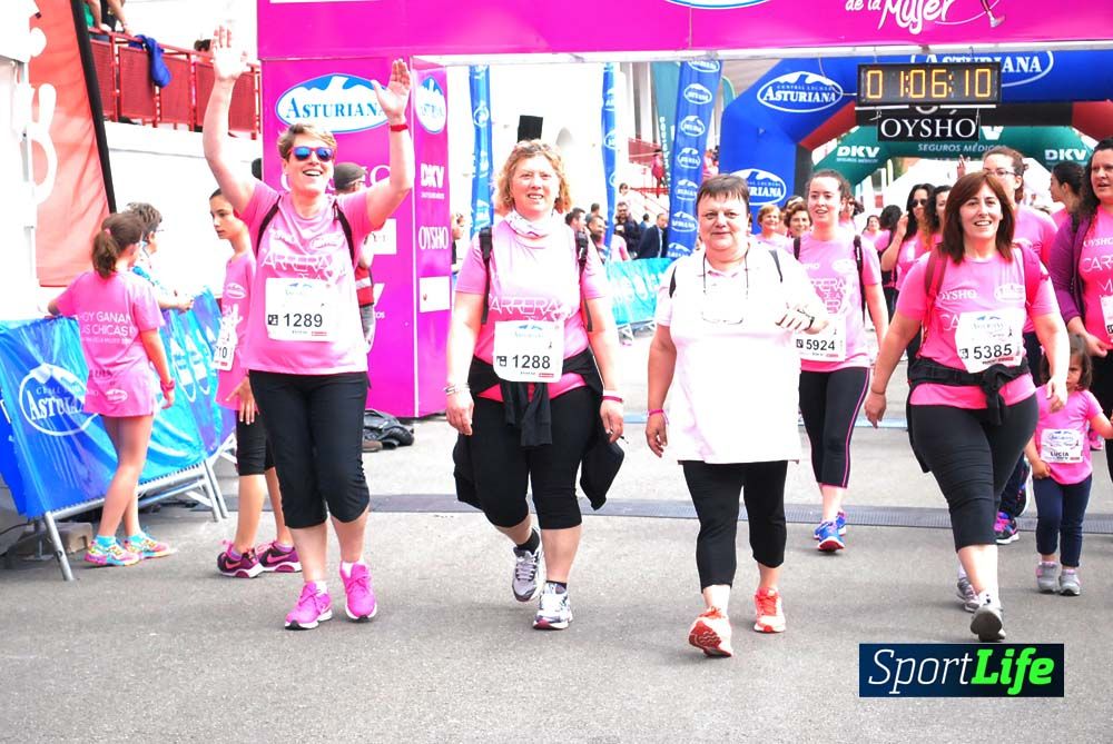Carrera de la Mujer Gijón meta 6 (de 1h 01 a 1h 10)