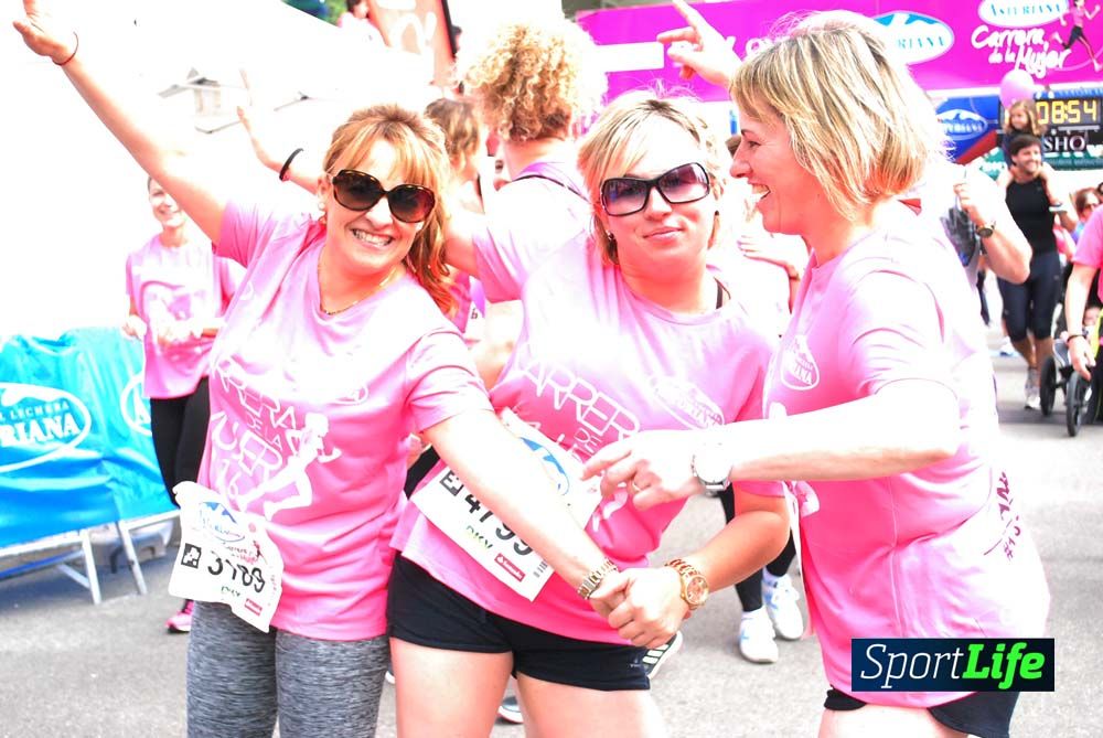 Carrera de la Mujer Gijón meta 6 (de 1h 01 a 1h 10)