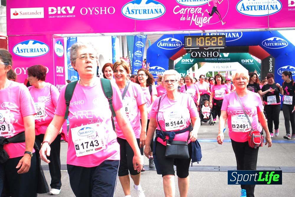 Carrera de la Mujer Gijón meta 6 (de 1h 01 a 1h 10)