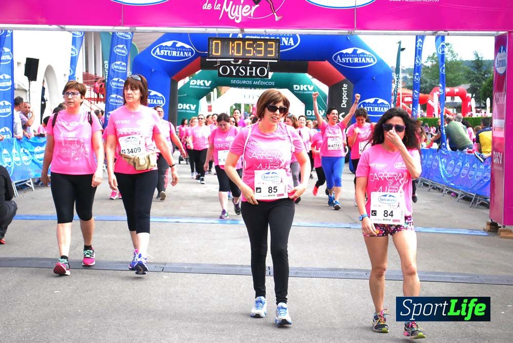 Carrera de la Mujer Gijón meta 6 (de 1h 01 a 1h 10)