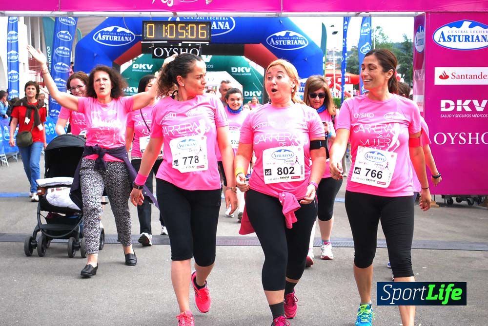 Carrera de la Mujer Gijón meta 6 (de 1h 01 a 1h 10)