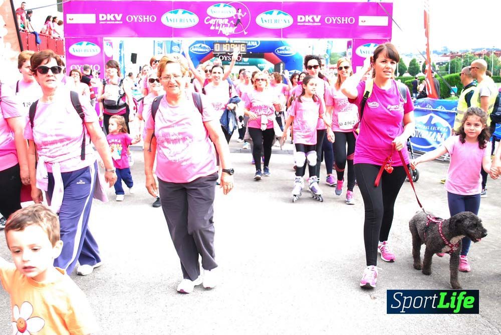 Carrera de la Mujer Gijón meta 6 (de 1h 01 a 1h 10)