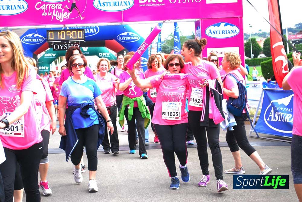 Carrera de la Mujer Gijón meta 6 (de 1h 01 a 1h 10)
