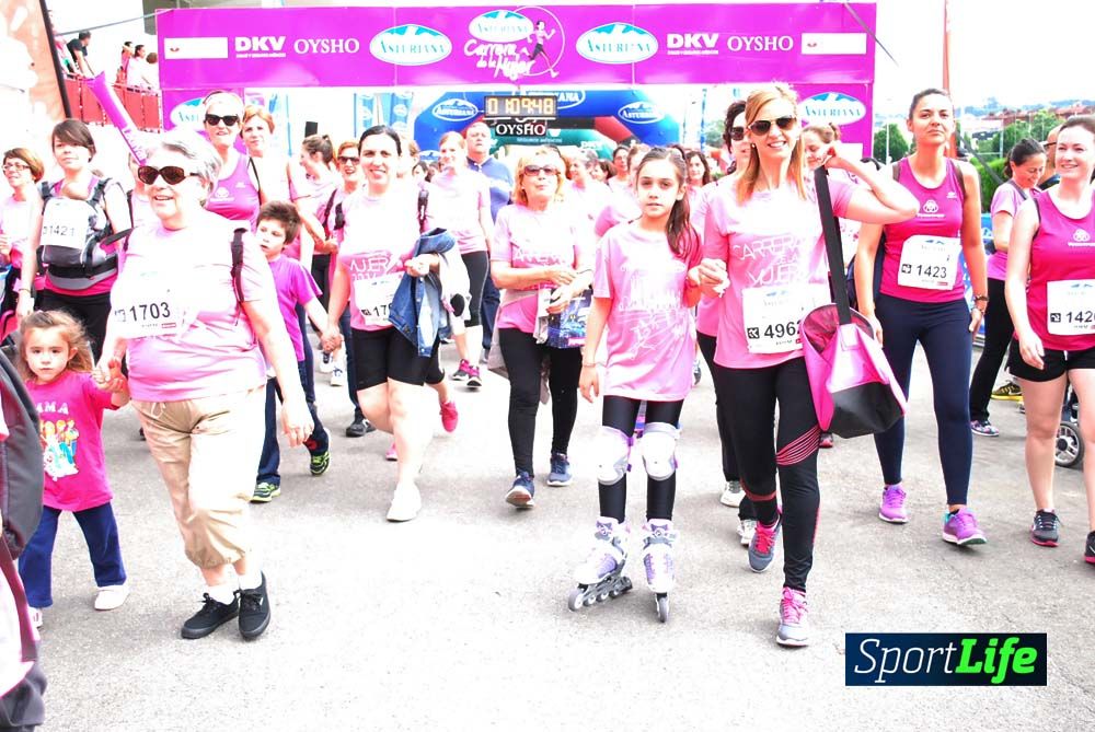Carrera de la Mujer Gijón meta 6 (de 1h 01 a 1h 10)