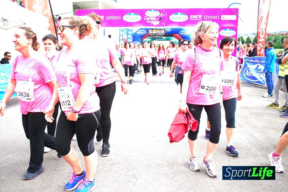 Carrera de la Mujer Gijón meta 6 (de 1h 01 a 1h 10)