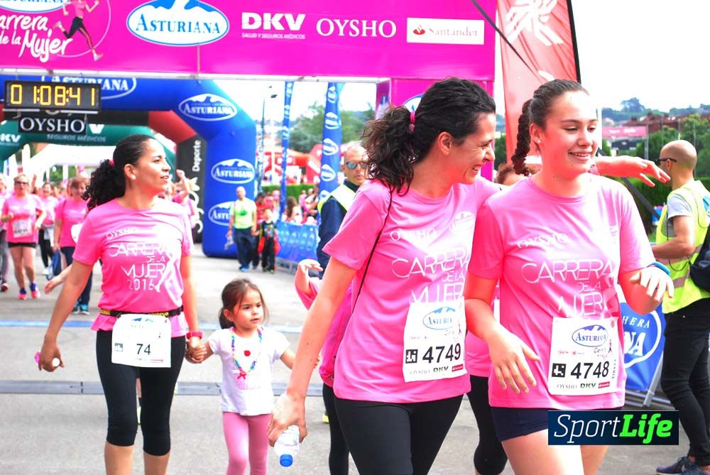 Carrera de la Mujer Gijón meta 6 (de 1h 01 a 1h 10)