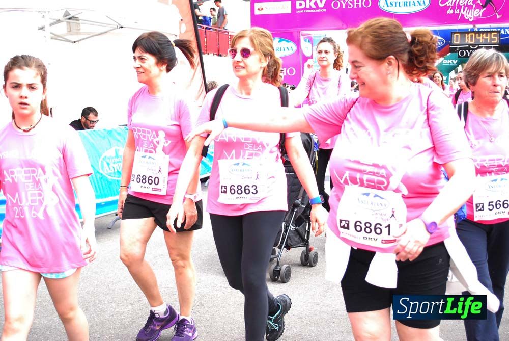 Carrera de la Mujer Gijón meta 6 (de 1h 01 a 1h 10)